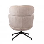 Кресло KING кремовый, шенилл