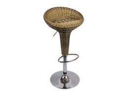 Стул барный LM-5000, тёмный ротанг