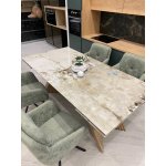 Стол МАНХЭТТЕН 200 PANDORA, керамика / Дуб Галифакс М-City