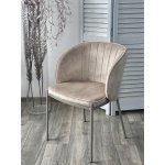 Стул DIANA VBP-207 античный бежевый, велюр / латте каркас М-City