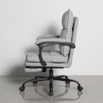 Кресло офисное TopChairs 6078A светло-серый