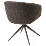 Стул ГИССЕН (GISSEN) 360 град., цвет КОФЕ HP032-08A PU / V885-1, экокожа / ткань / ЛАТТЕ, ®DISAUR Стул ГИССЕН (GISSEN) 360 град., цвет КОФЕ HP032-08A PU / V885-1, экокожа / ткань / ЛАТТЕ, ®DISAUR