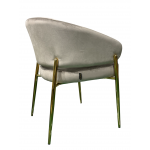 Стул обеденный Стелла ART2959-BG, бежевый/глянцевое золото