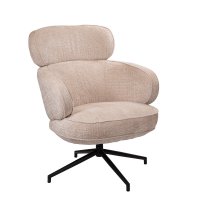 Кресло KING кремовый, шенилл Кресло KING кремовый, шенилл