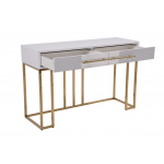 Стол-консоль Альма МС9005-120W, 120х40х78 см, белый глянцевый Стол-консоль Альма МС9005-120W, 120х40х78 см, белый глянцевый