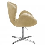 Кресло SWAN STYLE CHAIR карамельный, искусственная замша Кресло SWAN STYLE CHAIR карамельный, искусственная замша