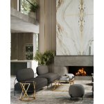 Диван Стоун new ткань букле тёмно-серый