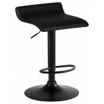 Набор 2 шт Стул барный DOBRIN TOMMY BLACK, чёрный