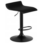 Набор 2 шт Стул барный DOBRIN TOMMY BLACK, чёрный