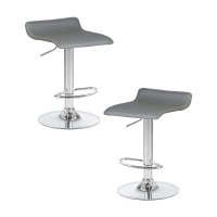 Набор 2 шт Стул барный DOBRIN TOMMY, серый