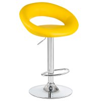 Стул барный DOBRIN MIRA, жёлтый