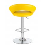 Стул барный DOBRIN MIRA, жёлтый
