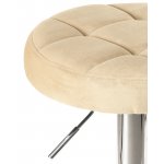 Набор 2 шт Табурет барный DOBRIN BRUNO, бежевый велюр (MJ9-10)