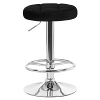 Табурет барный DOBRIN BRUNO, черный велюр (MJ9-101)
