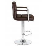 Набор 2 шт Стул барный DOBRIN KRUGER ARM, коричневый