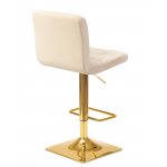 Набор 2 шт Стул барный DOBRIN GOLDIE, бежевый велюр (MJ9-10)