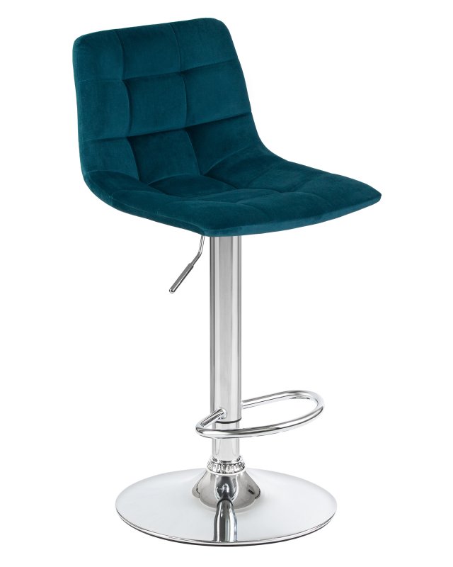 Стул барный DOBRIN TAILOR, морской волны велюр (MJ9-99) Стул барный DOBRIN TAILOR, морской волны велюр (MJ9-99)