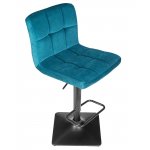 Стул барный DOBRIN DOMINIC, морской волны велюр (MJ9-99)