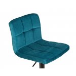 Стул барный DOBRIN DOMINIC, морской волны велюр (MJ9-99)
