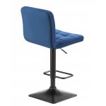 Стул барный DOBRIN DOMINIC, синий велюр (MJ9-117)