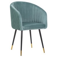 Стул обеденный DOBRIN MARY, мятный велюр (1922-8)