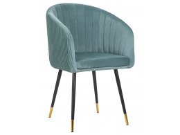 Стул обеденный DOBRIN MARY, мятный велюр (1922-8)