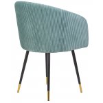 Стул обеденный DOBRIN MARY, мятный велюр (1922-8)