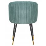 Стул обеденный DOBRIN MARY, мятный велюр (1922-8)