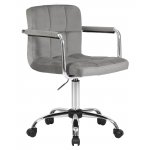 Набор 2 шт Офисное кресло для персонала DOBRIN TERRY, серый велюр (MJ9-75)