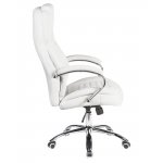 Офисное кресло для руководителей DOBRIN CHESTER, белый