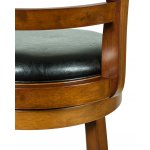 Набор 2 шт Стул барный DOBRIN WILLIAM BAR, шоколад, чёрный