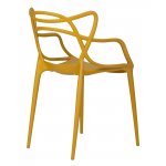 Набор 4 шт Стул обеденный DOBRIN MASTERS, горчичный (Y-03)