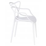 Набор 4 шт Стул обеденный DOBRIN MASTERS, белый (W-02)