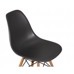 Набор 4 шт Стул обеденный DOBRIN DSW, ножки светлый бук, цвет тёмно-серый (GR-04)