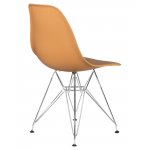 Стул обеденный DOBRIN DSR, ножки хром, цвет персиковый (NX-Y-06)