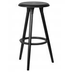 Набор 4 шт Стул барный DOBRIN ROYCE BLACK, чёрный (B-03)