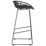 Набор 4 шт Стул барный DOBRIN FRANK, темно-серый