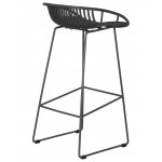 Набор 4 шт Стул барный DOBRIN FRANK, темно-серый