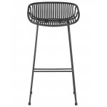 Набор 4 шт Стул барный DOBRIN FRANK, темно-серый