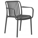 Набор 3 шт Стул обеденный DOBRIN WALTER ARM, темно-серый (GR-04)