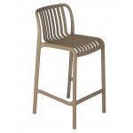 Набор 4 шт Стул полубарный DOBRIN CHLOE, бежевый