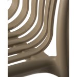 Стул полубарный DOBRIN CHLOE, бежевый (GR-03)