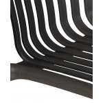 Стул полубарный DOBRIN CHLOE, темно-серый (GR-04)