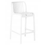 Набор 4 шт Стул полубарный DOBRIN CHLOE, белый