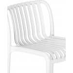 Набор 4 шт Стул полубарный DOBRIN CHLOE, белый