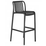 Набор 4 шт Стул барный DOBRIN CHLOE BAR, темно-серый