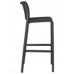 Набор 4 шт Стул барный DOBRIN CHLOE BAR, темно-серый