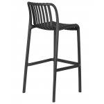 Набор 4 шт Стул барный DOBRIN CHLOE BAR, темно-серый