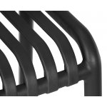 Набор 4 шт Стул барный DOBRIN CHLOE BAR, темно-серый