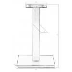 Подстолье обеденное DOBRIN DEBRA